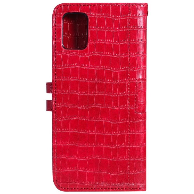 Housse Samsung Galaxy S20 FE Style Cuir Effet Croco