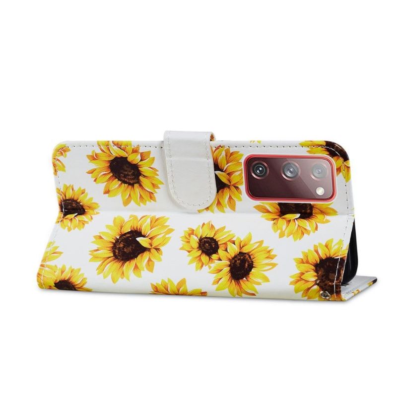 Housse Samsung Galaxy S20 FE Tournesol Fleur