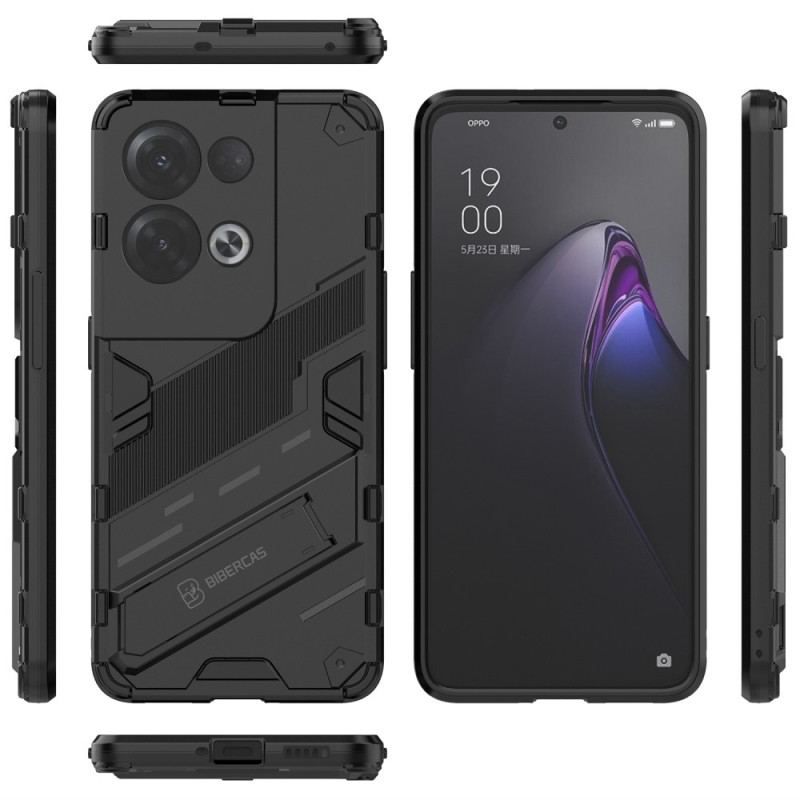 Coque Oppo Reno 8 Pro Support Amovible Deux Positions Mains Libres