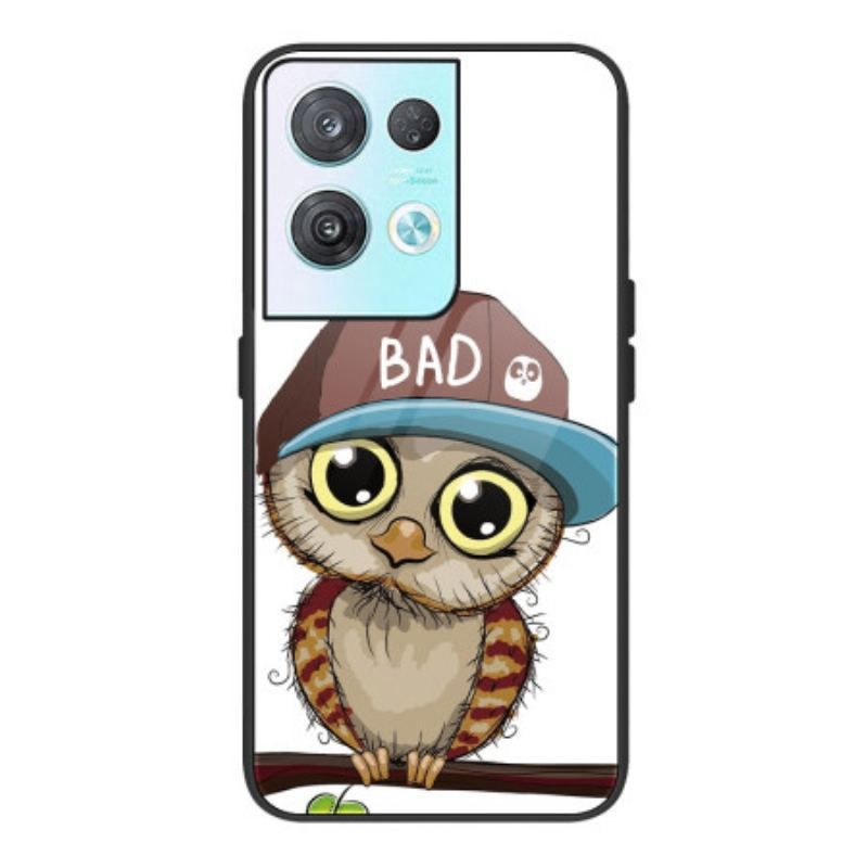 Coque Oppo Reno 8 Pro Verre Trempé Bad Hibou