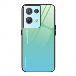 Coque Oppo Reno 8 Pro Verre Trempé Believe