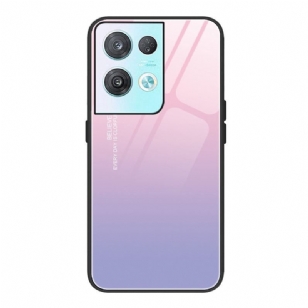 Coque Oppo Reno 8 Pro Verre Trempé Gradient