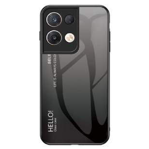 Coque Oppo Reno 8 Pro Verre Trempé Hello