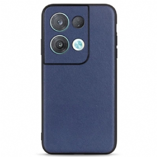 Coque Oppo Reno 8 Pro Vrai Cuir