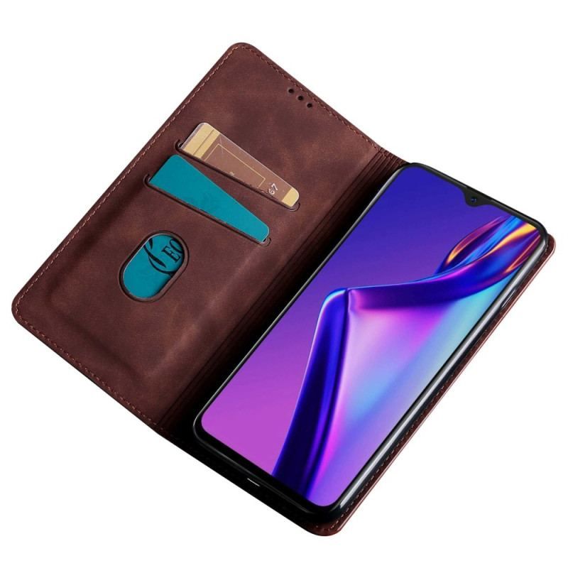 Flip Cover Oppo Reno 8 Pro Effet Cuir