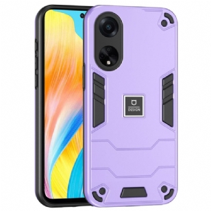 Coque Oppo A98 5G Hybride Effet Métal