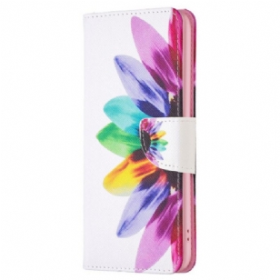 Housse Oppo A58 / A98 5G Fleur Aquarelle