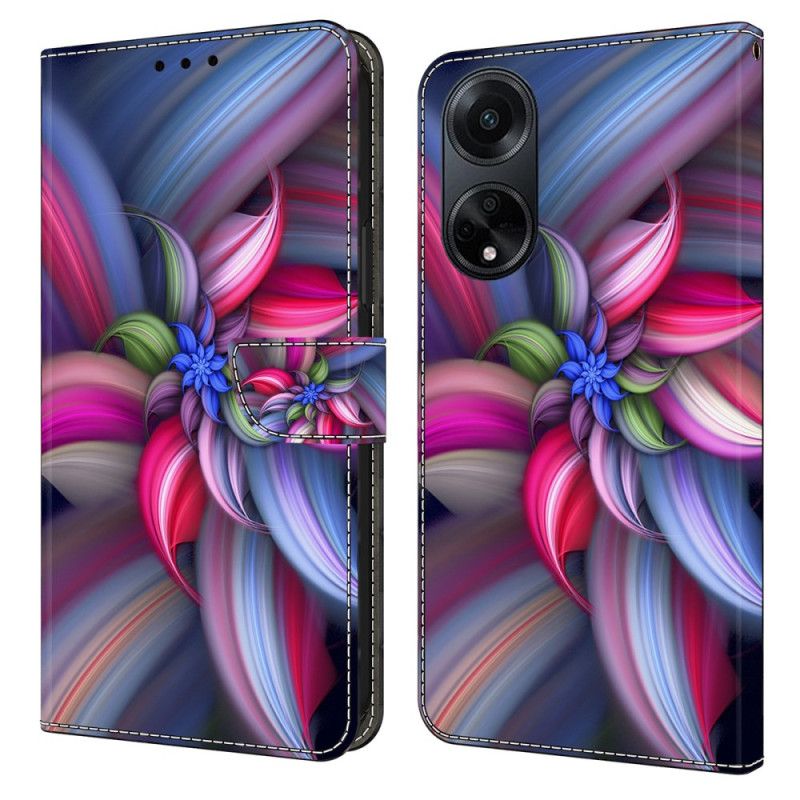 Housse Oppo A98 5G Fleurs Colorées