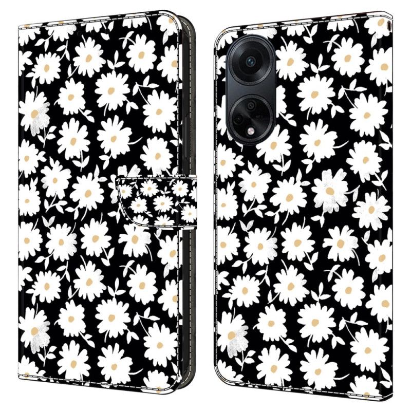 Housse Oppo A98 5G Marguerites