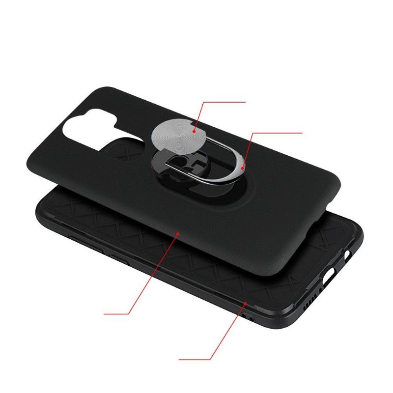 Oppo A9 2020 - Coque effet mat avec support au dos