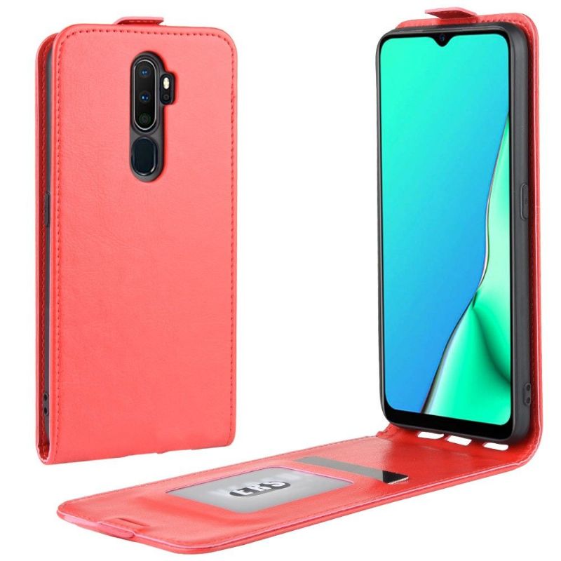 Oppo A9 2020 - Housse simili cuir avec rabat verticale