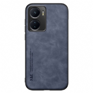 Coque Vivo Y16 Cuir Effet Cuir X&E