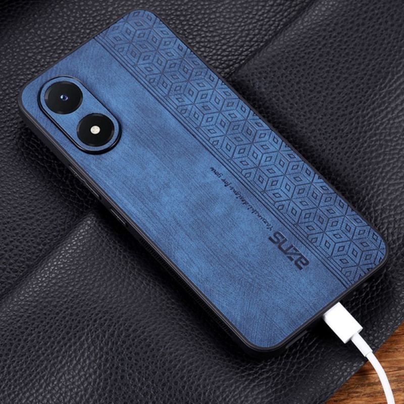 Coque Vivo Y16 Effet Cuir AZNS