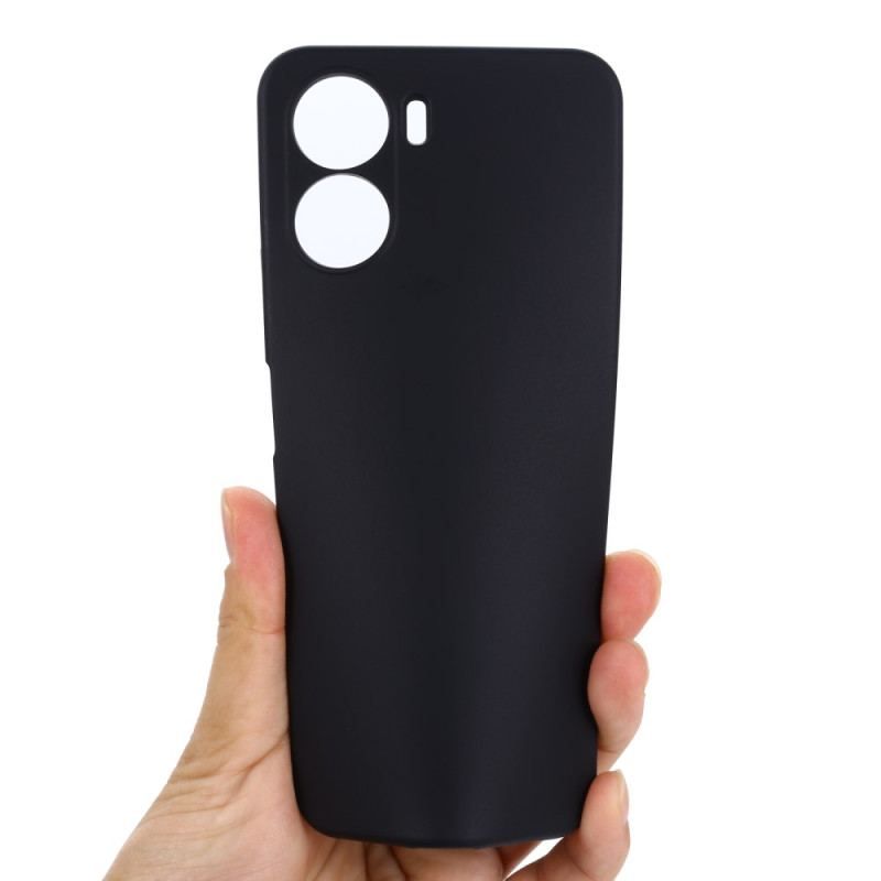 Coque Vivo Y16 Silicone Liquide avec Lanière