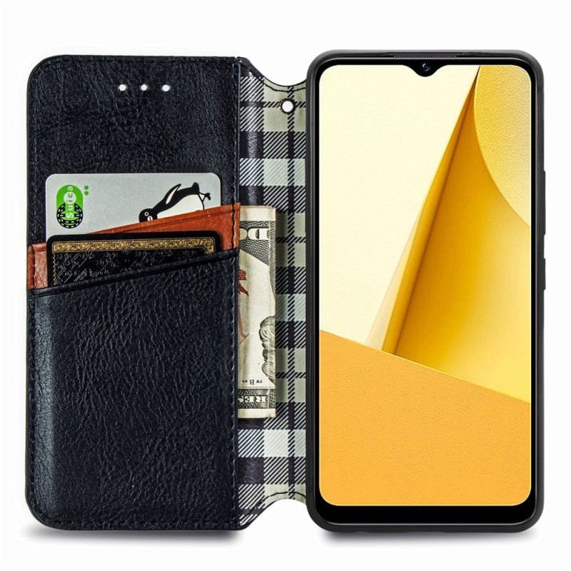 Flip Cover Vivo Y16 Motif 3D