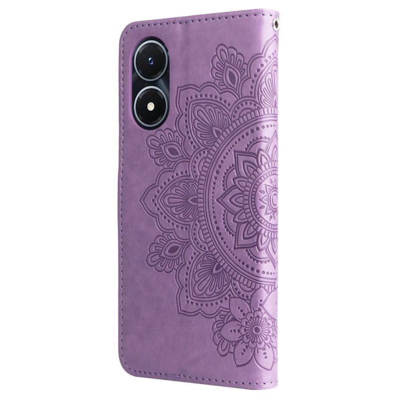 Housse Vivo Y16 Mandala à Lanière