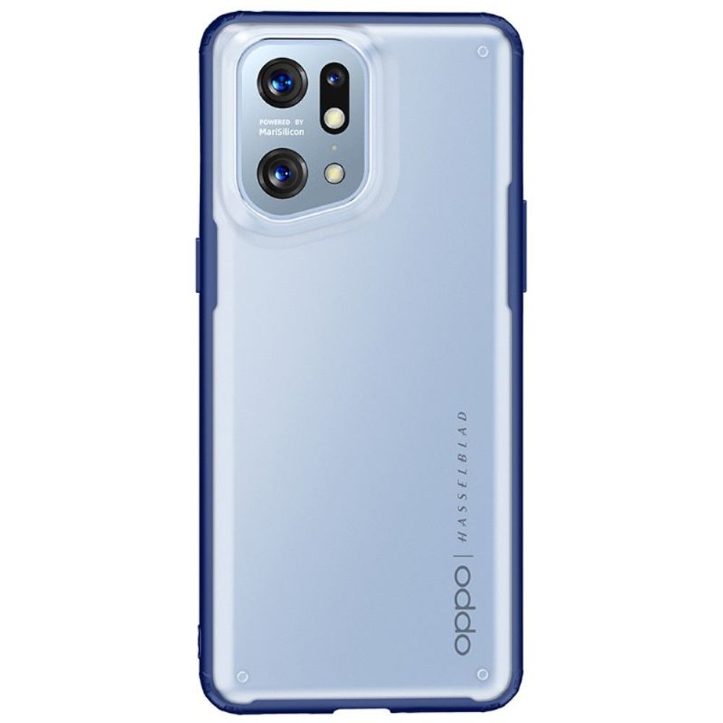 Coque Oppo Find X5 Pro Armor Series Semi Transparent