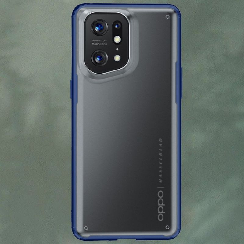 Coque Oppo Find X5 Pro Armor Series Semi Transparent