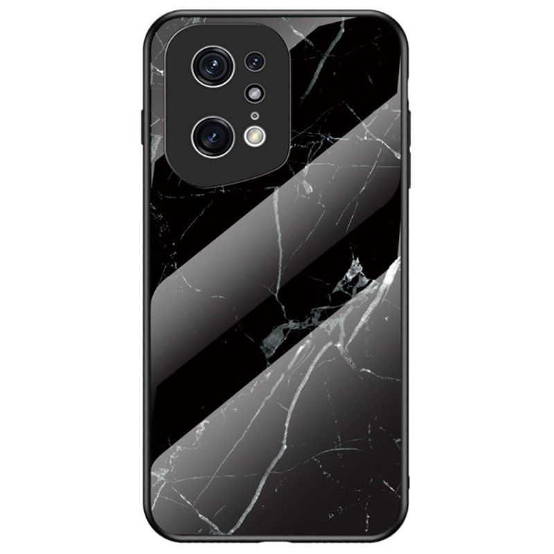 Coque Oppo Find X5 Pro Marbre Lina verre trempé