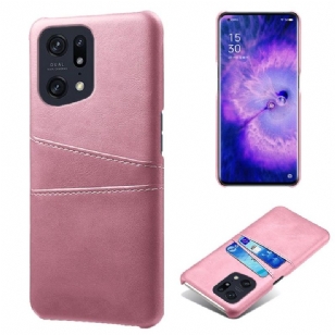 Coque Oppo Find X5 Pro Mélodie Porte Cartes