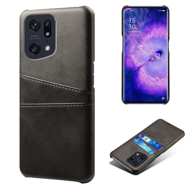 Coque Oppo Find X5 Pro Mélodie Porte Cartes