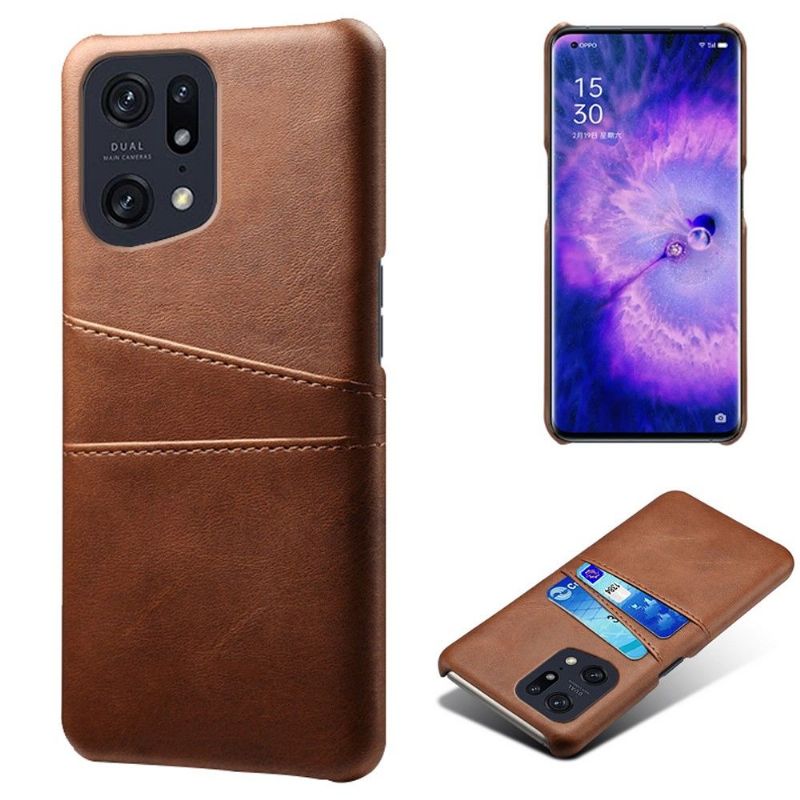 Coque Oppo Find X5 Pro Mélodie Porte Cartes