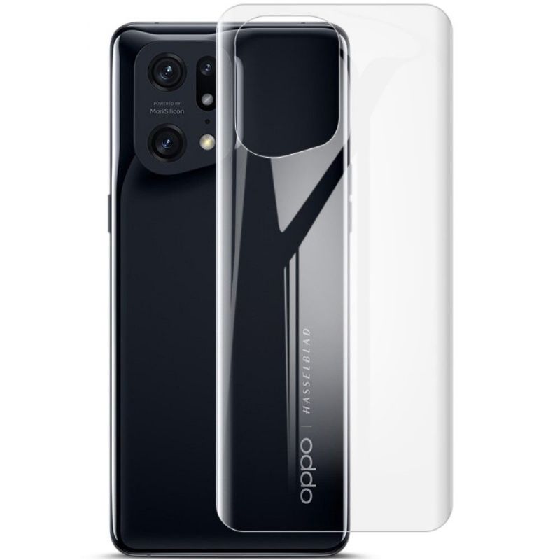 Films de protection Arrière Oppo Find X5 Pro en hydrogel (2 pièces)