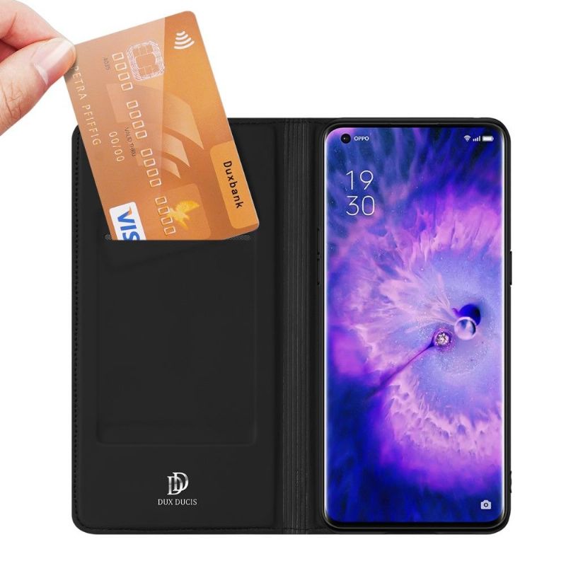 Housse Oppo Find X5 Pro Business effet satiné