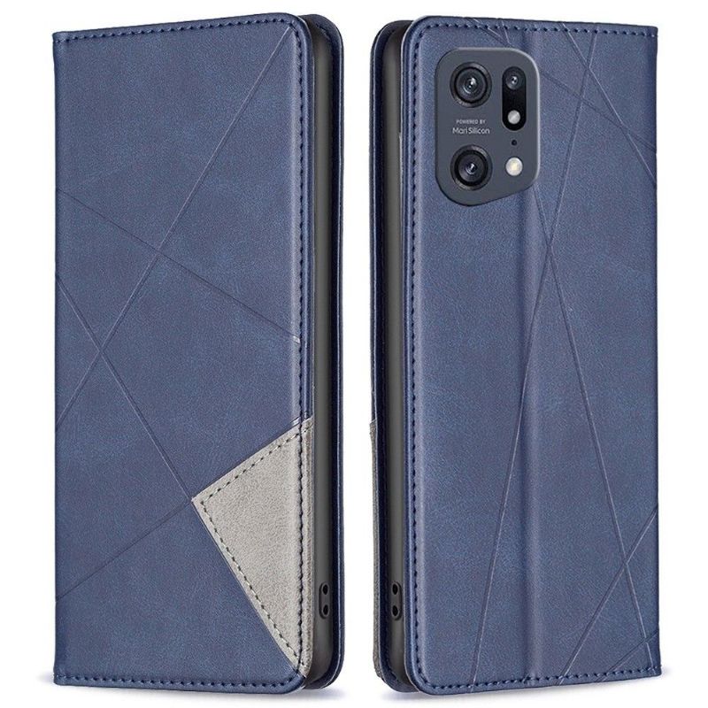 Housse Oppo Find X5 Pro Célinia Style Cuir Porte Cartes