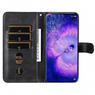 Housse Oppo Find X5 Pro Éléna Portefeuille