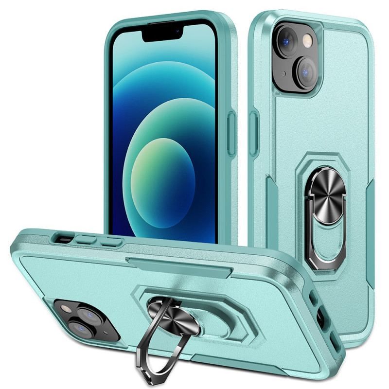 Coque iPhone 15 Anneau-Support Stylé