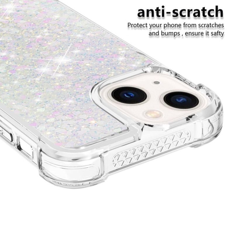 Coque iPhone 15 Paillettes