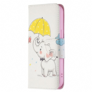 Housse iPhone 15 Bébé Éléphant