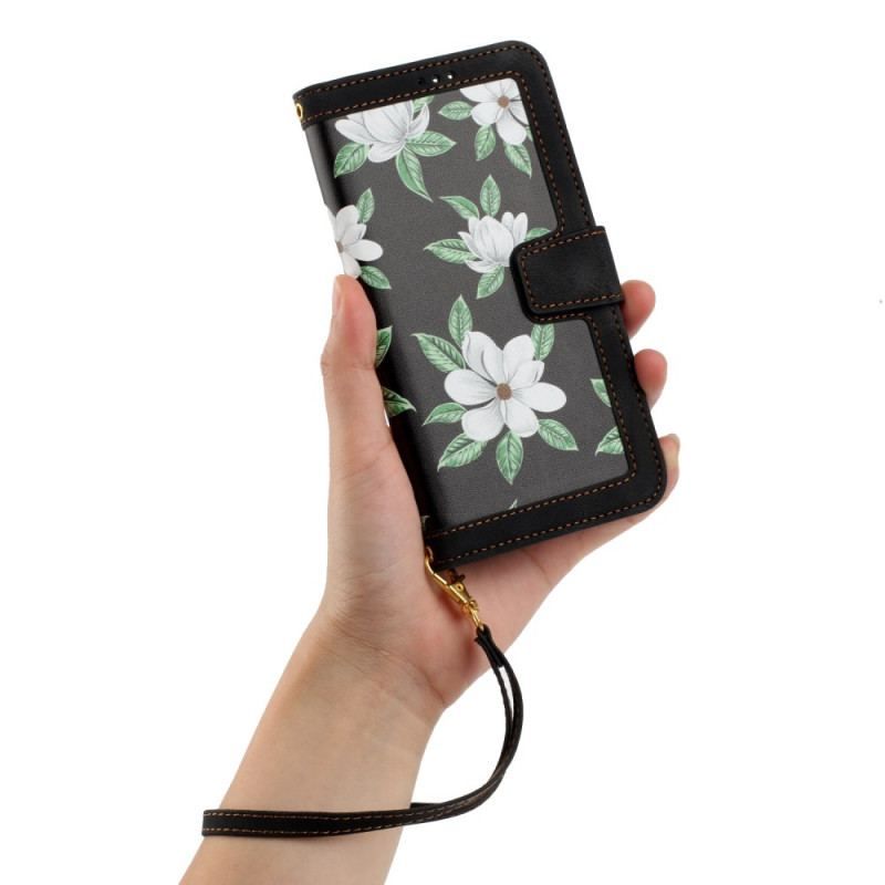 Housse iPhone 15 Luxury Flowers