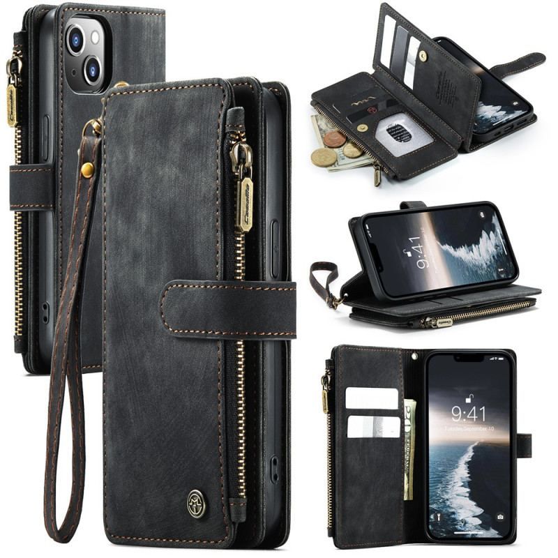 Housse iPhone 15 Porte-Monnaie CASEME