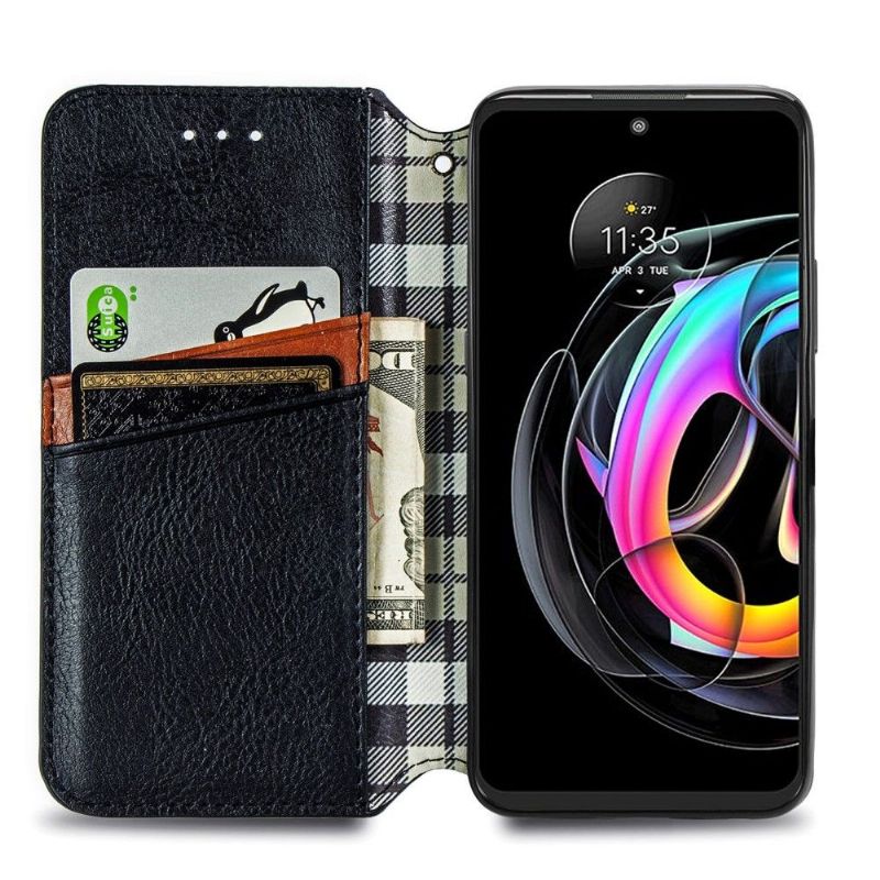 Housse Motorola Edge 20 Lite KUB Design Porte Cartes