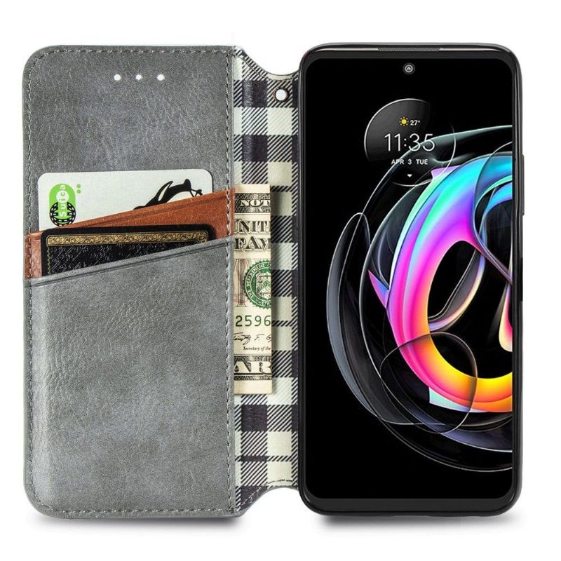 Housse Motorola Edge 20 Lite KUB Design Porte Cartes