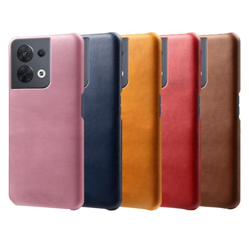 Coque Oppo Reno 8 Effet Cuir