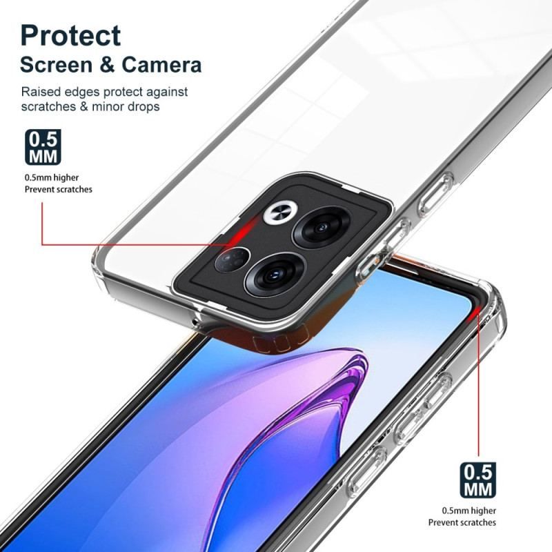 Coque Oppo Reno 8 Hybride Transparente