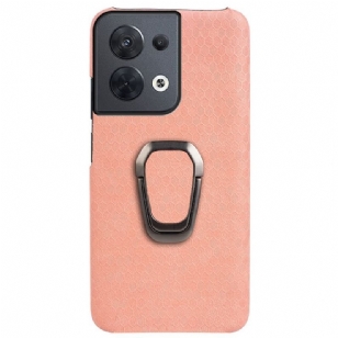 Coque Oppo Reno 8 Nid d'Abeille avec Anneau-Support