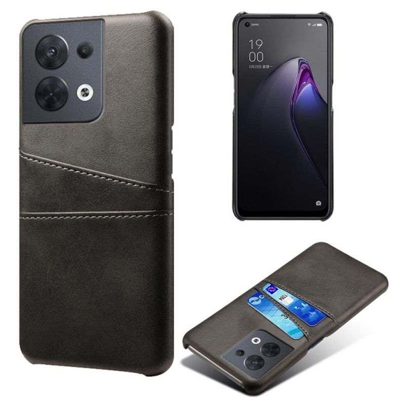 Coque Oppo Reno 8 Porte-Cartes