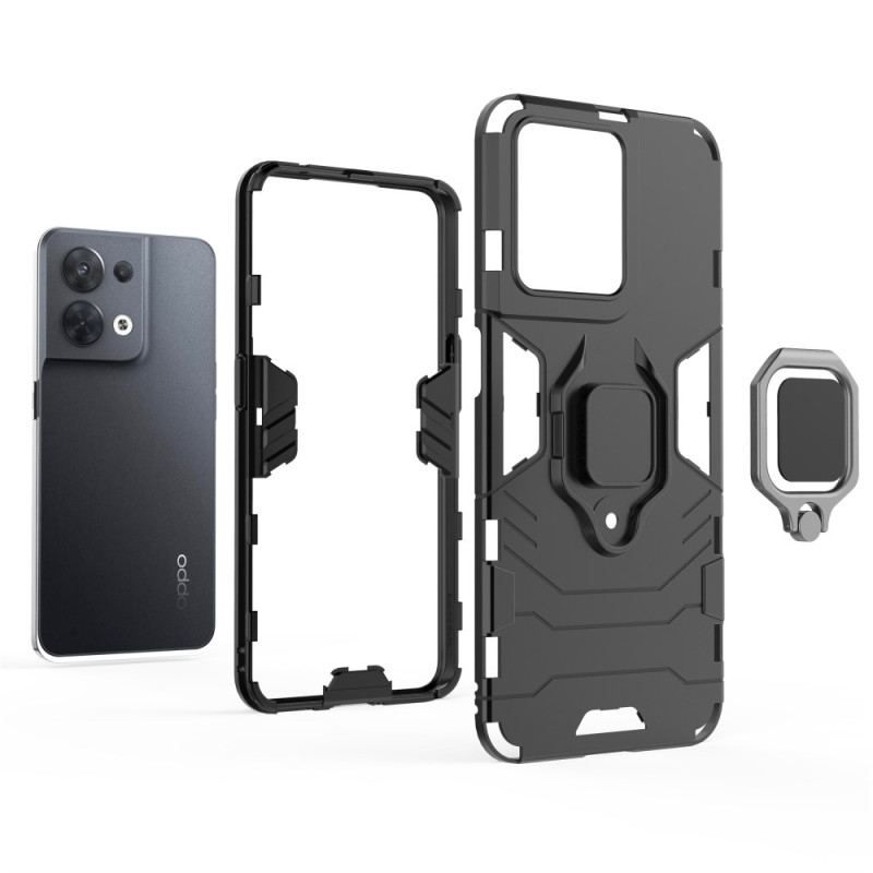 Coque Oppo Reno 8 Ring Résistante