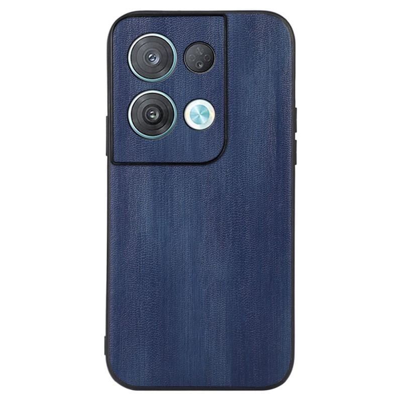 Coque Oppo Reno 8 Simili Cuir Texturé