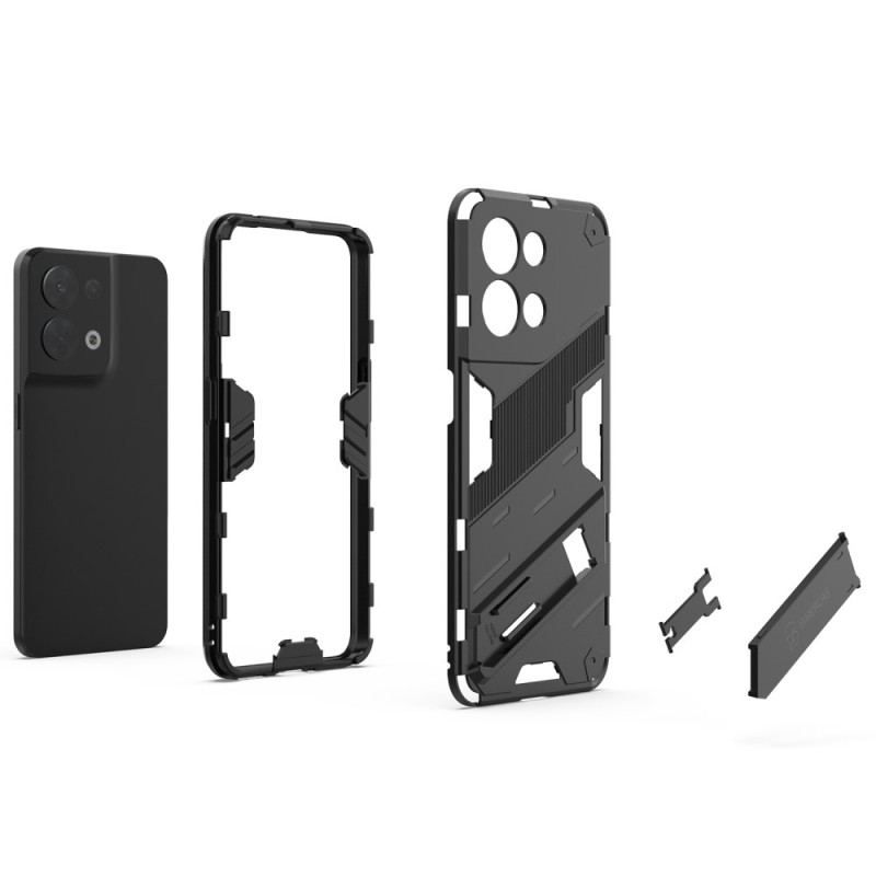 Coque Oppo Reno 8 Support Amovible Deux Positions Mains Libres