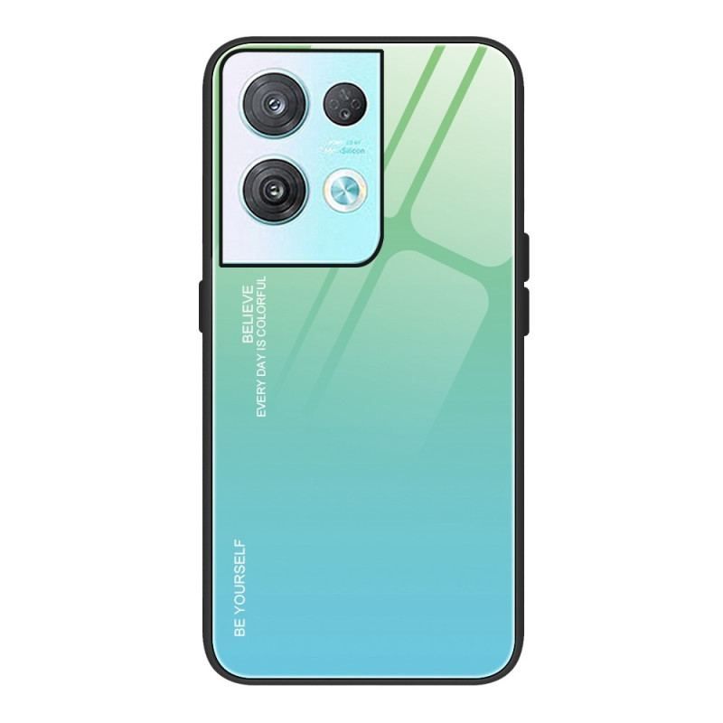 Coque Oppo Reno 8 Verre Trempé Be Yourself