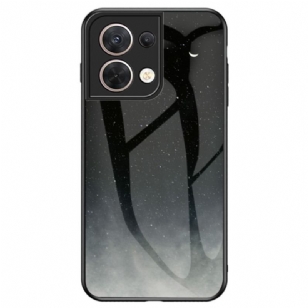 Coque Oppo Reno 8 Verre Trempé Motif