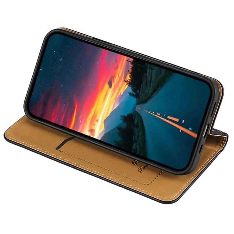 Flip Cover Oppo Reno 8 Simili Cuir Vintage