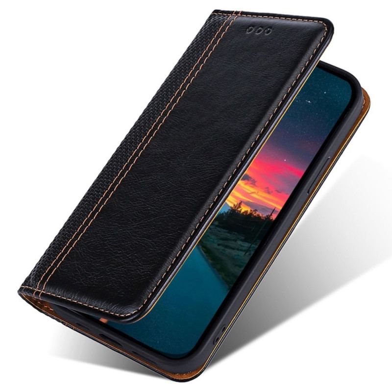 Flip Cover Oppo Reno 8 Simili Cuir Vintage