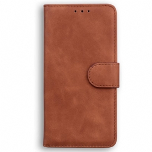 Housse Oppo Reno 8 Effet Cuir Couture