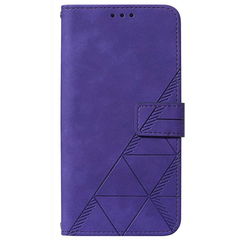 Housse Realme 9 Pro 5G Effet Cuir Pyramide